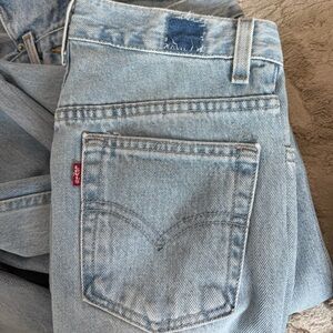 Vintage Levi Originals Mid Rise Straight Jeans